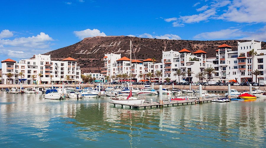 agadir ville situee sur